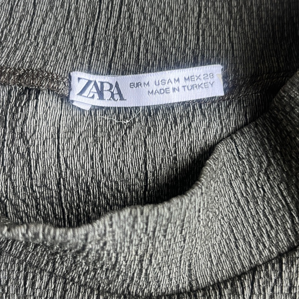 Zara Textured Ruched Top - Picture 4 of 4
